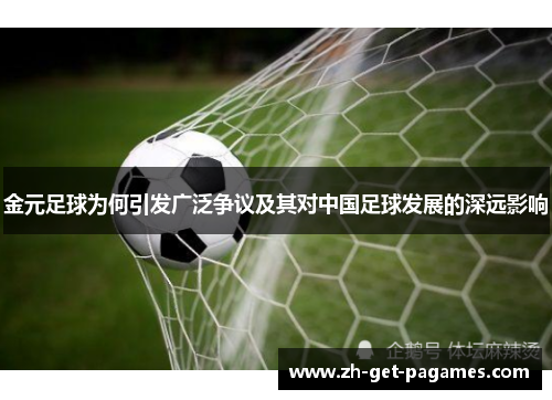 金元足球为何引发广泛争议及其对中国足球发展的深远影响